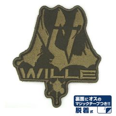 EVANGELION　WILLE脱着式ワッペン