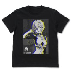 EVANGELION　綾波レイ グラフィックTシャツ/BLACK-XL