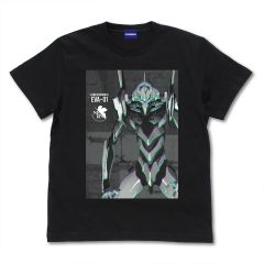 EVANGELION　エヴァ初号機 エフェクトビジュアルTシャツ/BLACK-XL