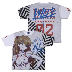 EVANGELION　式波・アスカ・ラングレー 両面フルグラフィックTシャツ WILLE Ver./XL