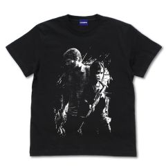 The Last of Us　エリーとジョエル Tシャツ/BLACK-XL