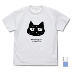 ささやくように恋を唄う　ささやくように恋を唄う ネコ Tシャツ/WHITE-XL