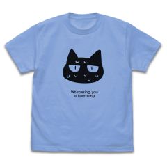 ささやくように恋を唄う　ささやくように恋を唄う ネコ Tシャツ/SAX-XL