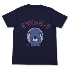 ぼのぼの　もうだめだーTシャツ/NAVY-XL