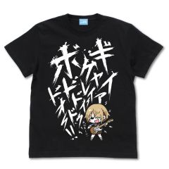 ヘブンバーンズレッド　ギャイアグレイーイボドドドゥドオー！！ Tシャツ/BLACK-XL