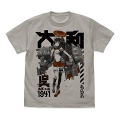 艦隊これくしょん -艦これ-　大和 Tシャツ/LIGHT GRAY-XL