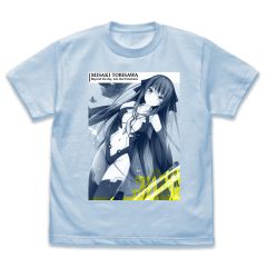 蒼の彼方のフォーリズム　鳶沢みさき Tシャツ/LIGHT BLUE-XL