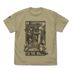 機動戦士ガンダム 閃光のハサウェイ　メッサーF01型 Tシャツ　SAND KHAKI-XL