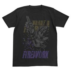 ドラゴンボールZ　きたねえ花火Tシャツ/BLACK-XL