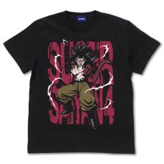 ドラゴンボールＧＴ　超サイヤ人4 孫悟空 Tシャツ/BLACK-XL