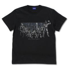 遊☆戯☆王ZEXAL　バリアン七皇 Tシャツ/BLACK-XL