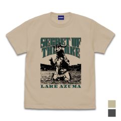 ウルトラセブン　エレキング 吾妻湖おみやげ Tシャツ/LIGHT BEIGE-XL