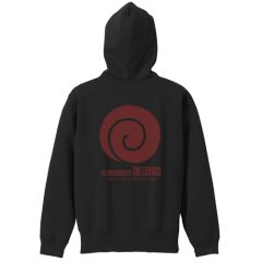 BORUTO-ボルト- NARUTO NEXT GENERATIONS　木ノ葉隠れの里 ジップパーカー/BLACK-XL