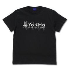 NieR:Automata Ver1.1a　ヨルハ部隊 Tシャツ/BLACK-XL