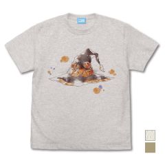 この素晴らしい世界に爆焔を！　めぐみんの帽子 Tシャツ　OATMEAL-XL