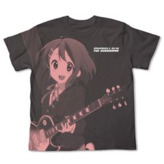 けいおん！　平沢唯オールプリントTシャツ/CHARCOAL-XL