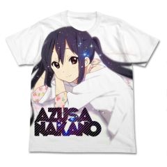 けいおん！！　中野梓フルグラフィックTシャツ/WHITE-XL