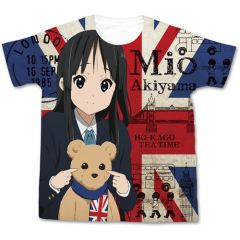 映画「けいおん！」　映画「けいおん！」秋山澪フルグラフィックTシャツ/WHITE-XL