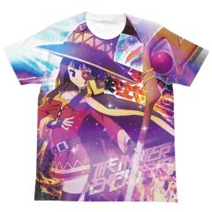 この素晴らしい世界に祝福を！　めぐみんフルグラフィックTシャツ　WHITE-XL