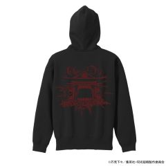 呪術廻戦　伏魔御廚子 ジップパーカー/BLACK-XL