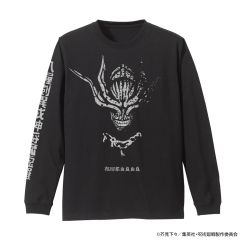 呪術廻戦　八握剣 異戒神将 魔虚羅 袖リブロングスリーブ Tシャツ/BLACK-XL