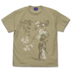 TVアニメ「るろうに剣心－明治剣客浪漫譚－」　描き下ろし緋村剣心 Tシャツ/SAND KHAKI-XL