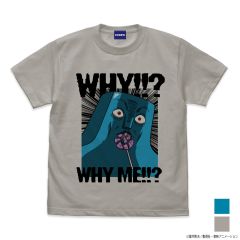 ボボボーボ・ボーボボ　ところ天の助 なんで!!?なんでオレなの!!? Tシャツ/LIGHT GRAY-XL