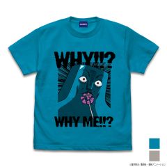 ボボボーボ・ボーボボ　ところ天の助 なんで!!?なんでオレなの!!? Tシャツ/TURQUOISE BLUE-XL