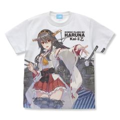 艦隊これくしょん -艦これ-　榛名改ニ乙 フルグラフィックTシャツ/WHITE-XL