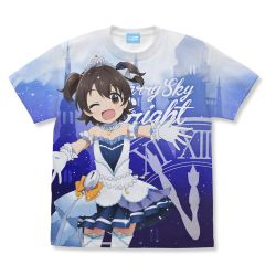 TVアニメ「アイドルマスター シンデレラガールズ U149」　描き下ろし U149 赤城みりあ フルグラフィックTシャツ/WHITE-XL