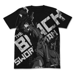 劇場版 ソードアート・オンライン -オーディナル・スケール-　黒の剣士キリトTシャツ/BLACK-XL