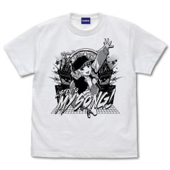 パリピ孔明　月見英子 Tシャツ/WHITE-XL