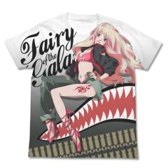 マクロスF　シェリルフルグラフィックTシャツ/WHITE-XL