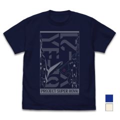 マクロスプラス　YF-19/YF-21 Tシャツ/NAVY-XL