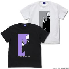 呪術廻戦　五条 悟 Tシャツ/BLACK-XL