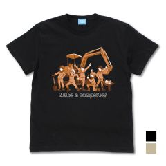 映画『ゆるキャン△』　映画『ゆるキャン△』 Make a campsite！ Tシャツ/BLACK-XL