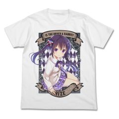 ご注文はうさぎですか？　リゼフルカラーTシャツ/WHITE-XL