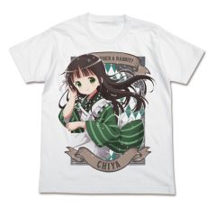 ご注文はうさぎですか？　千夜フルカラーTシャツ/WHITE-XL