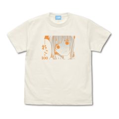 おちこぼれフルーツタルト　「……おこ×100」Tシャツ/VANILLA WHITE-XL