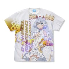 デート・ア・ライブⅣ　鳶一折紙 フルグラフィックTシャツ 顕現Ver./WHITE-XL