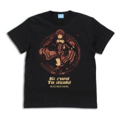 デート・ア・ライブⅣ　時崎狂三 Tシャツ 顕現Ver./BLACK-XL