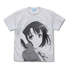 冴えない彼女の育てかた Fine　メインヒロイン加藤恵 オールプリントTシャツ/ASH-XL