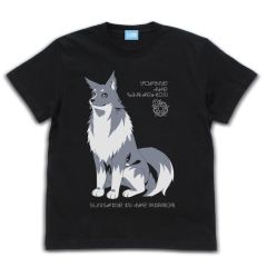 幻日のヨハネ -SUNSHINE IN THE MIRROR-　ライラプス Tシャツ　BLACK-XL