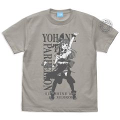 幻日のヨハネ -SUNSHINE IN THE MIRROR-　ヨハネ Tシャツ　LIGHT GRAY-XL