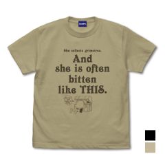 葬送のフリーレン　ミミックに食べられるフリーレン Tシャツ/SAND KHAKI-XL