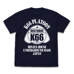 ケロロ軍曹　K66 アメカジデザイン Tシャツ/NAVY-XL