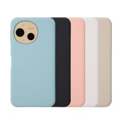 AQUOS sense9用 SHARP純正シリコンケース＜ブルー＞