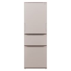 左右開き冷蔵庫＜マットベージュ＞+標準配送設置サービス　セット