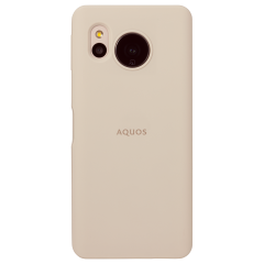 AQUOS sense8用SHARP純正シリコンケース＜ライトカッパー＞