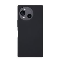 AQUOS R10用 SHARP純正シリコンケース ＜チャコールブラック＞